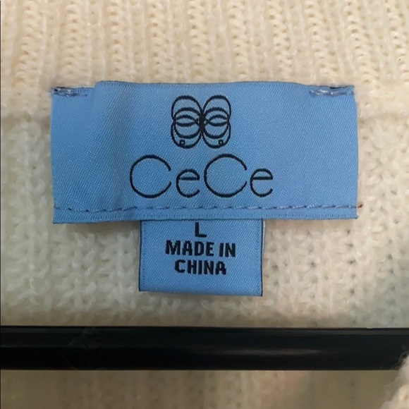 CeCe bubble sleeve sweater - Picture 4 of 6